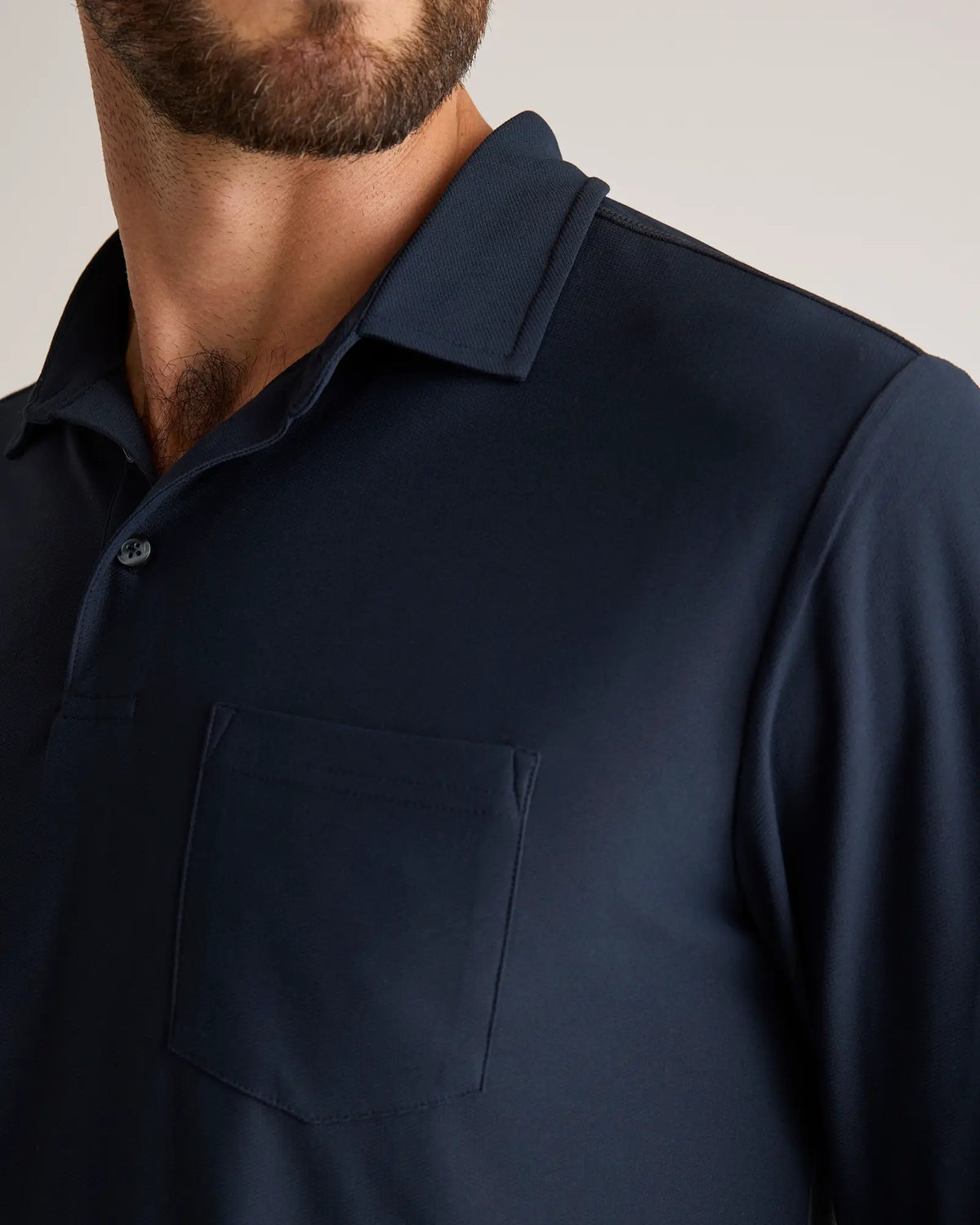 ProPique Performance Long Sleeve Polo - US 4037