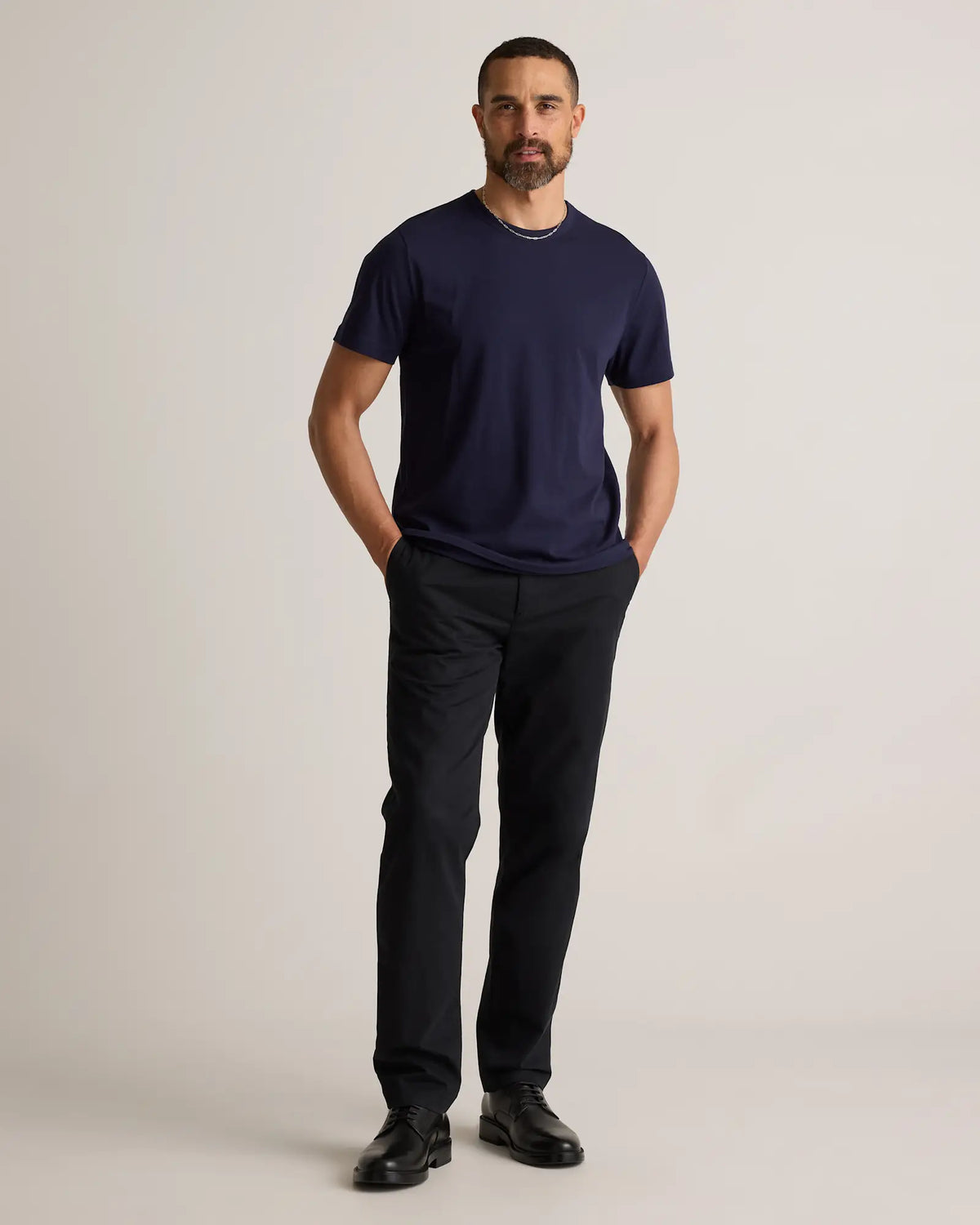 100% Pima Cotton Luxe Touch Tee - US 9663