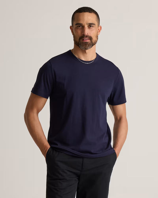 100% Pima Cotton Luxe Touch Tee - US 9663