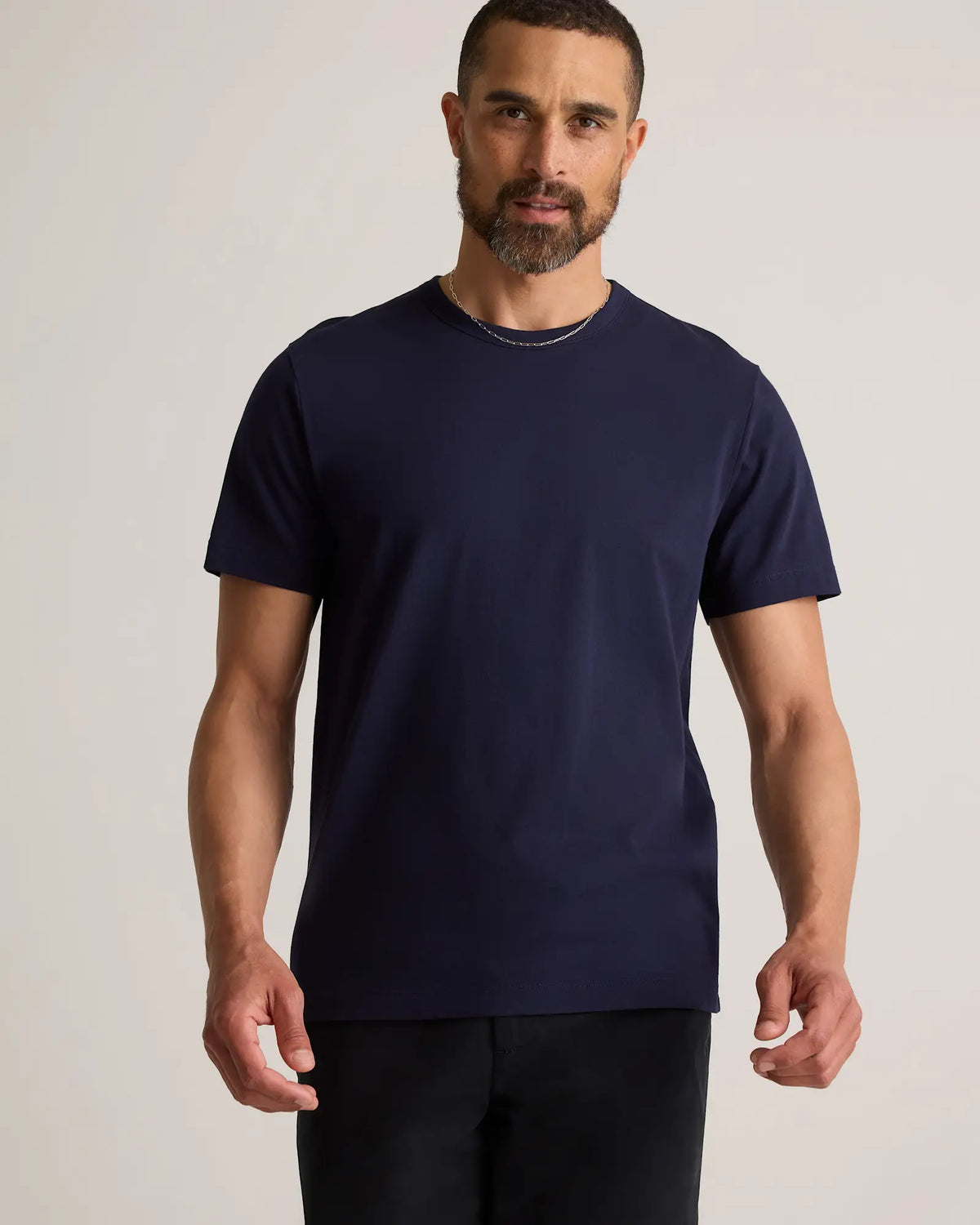 100% Pima Cotton Luxe Touch Tee - US 9663