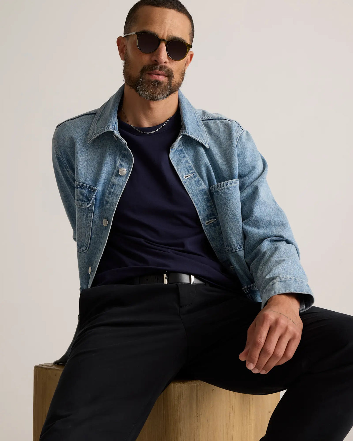 100% Pima Cotton Luxe Touch Tee - US 9663