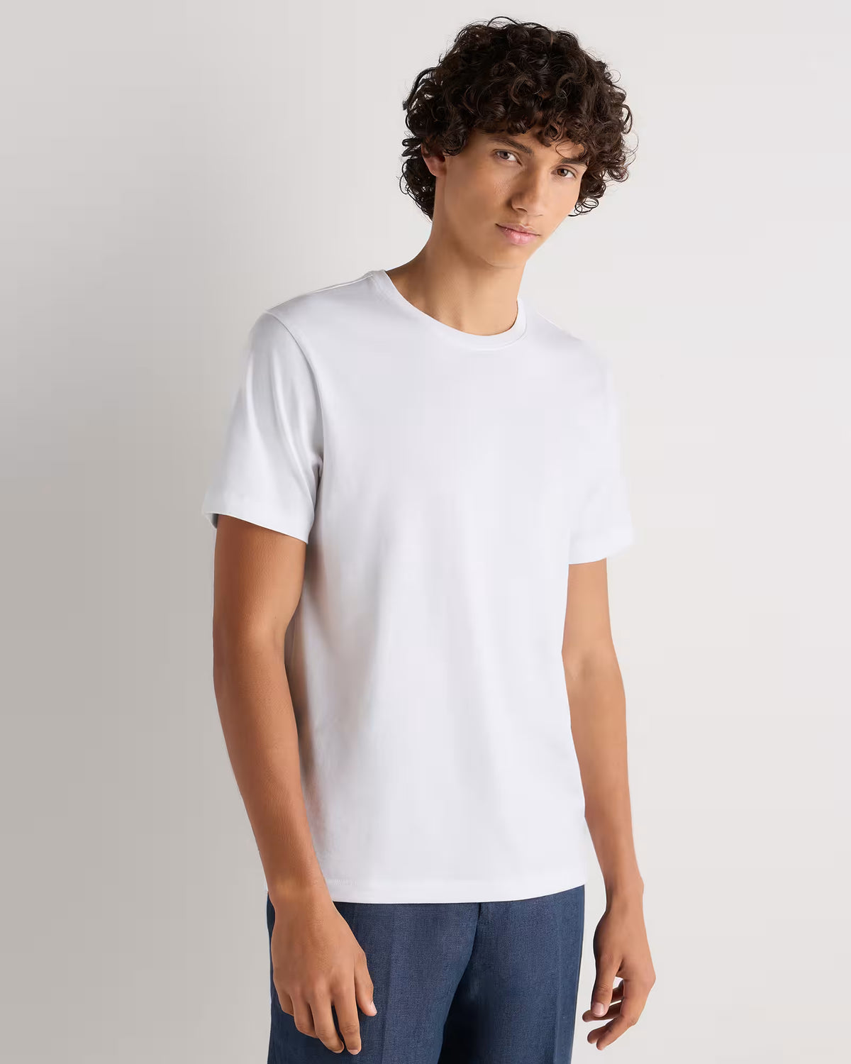 100% Pima Cotton Luxe Touch Tee - US 9459