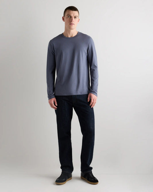 100% Pima Cotton Luxe Touch Long Sleeve Tee - US 2629