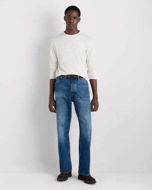 100% Pima Cotton Luxe Touch Long Sleeve Tee - US 6277