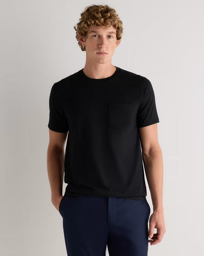 100% Pima Cotton Luxe Touch Pocket Tee - US 1241