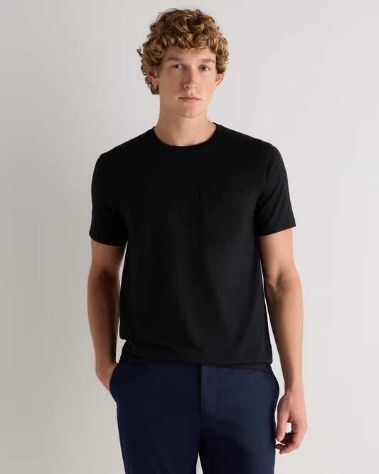 100% Pima Cotton Luxe Touch Pocket Tee - US 1241