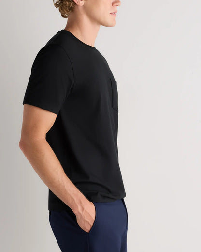 100% Pima Cotton Luxe Touch Pocket Tee - US 1241