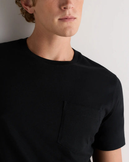 100% Pima Cotton Luxe Touch Pocket Tee - US 1241