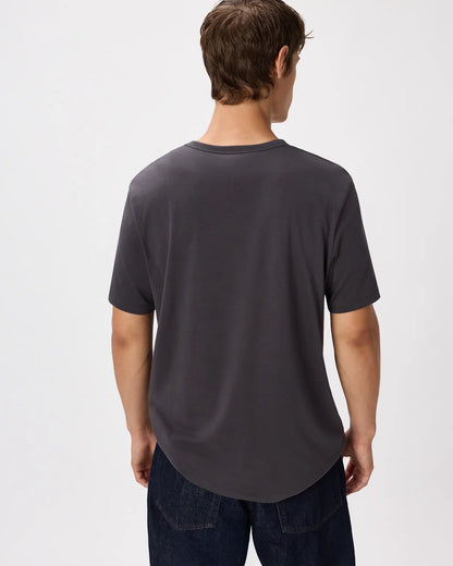 100% Pima Cotton Luxe Touch Pocket Tee - US 8876