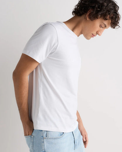 100% Pima Cotton Luxe Touch Pocket Tee - US 8644