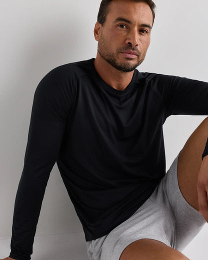 Flowknit Breeze Performance Long Sleeve Tee - US 9209