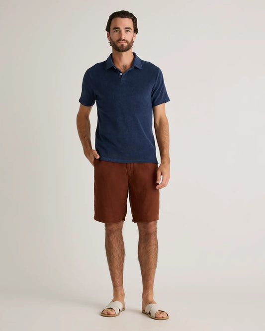 100% Organic Cotton Terry Towel Polo - US 2187