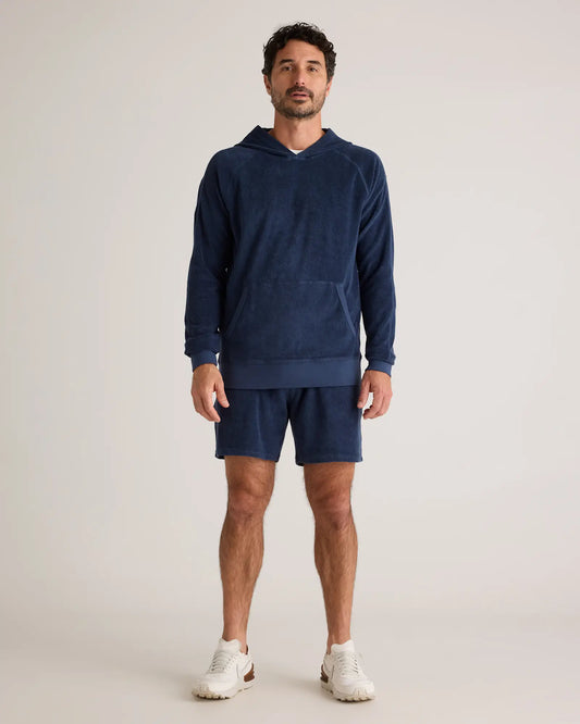 100% Organic Cotton Terry Towel Pullover Hoodie - US 0412