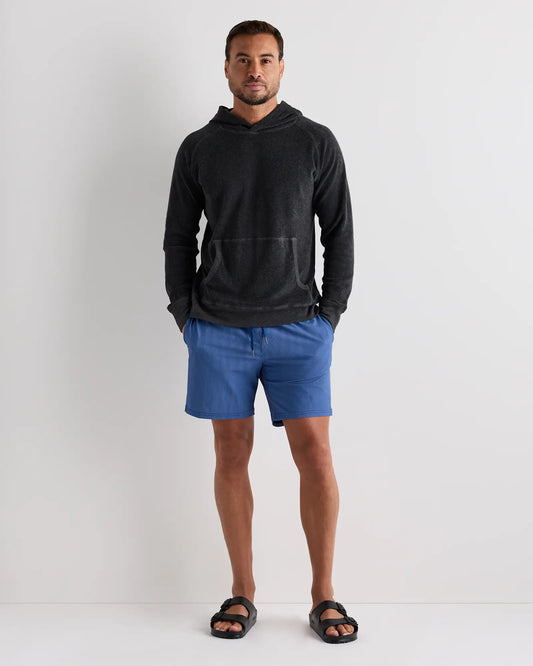 100% Organic Cotton Terry Towel Pullover Hoodie - US 8098