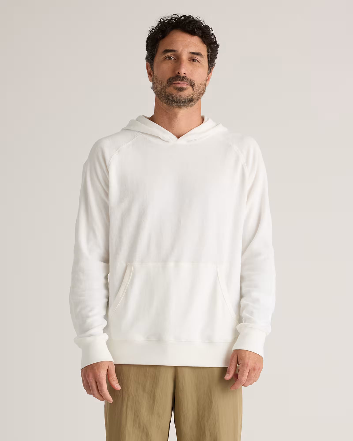 100% Organic Cotton Terry Towel Pullover Hoodie - US 6538