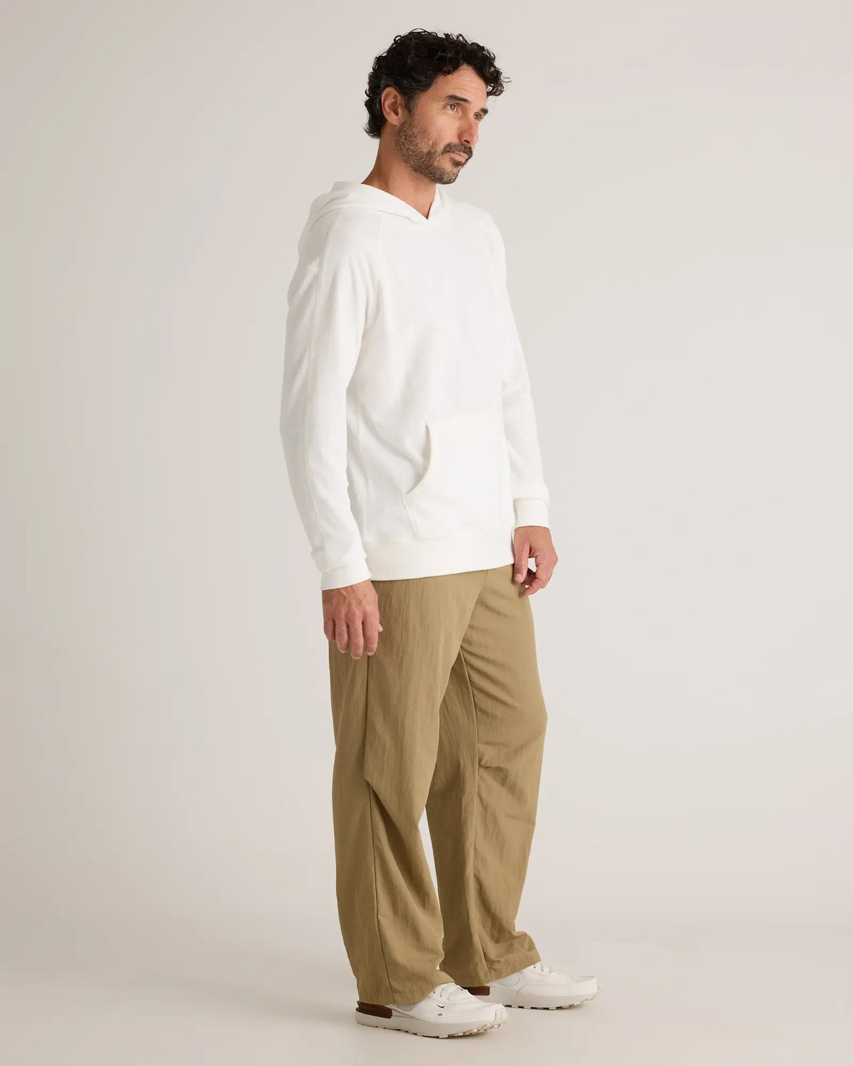 100% Organic Cotton Terry Towel Pullover Hoodie - US 6538