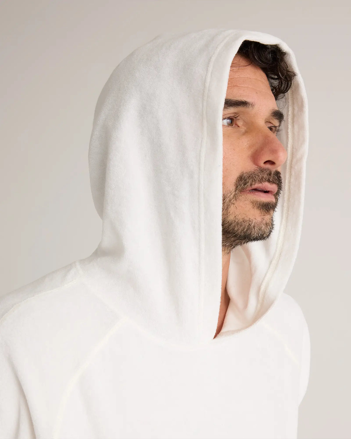 100% Organic Cotton Terry Towel Pullover Hoodie - US 6538