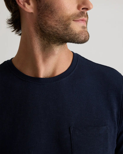 100% Organic Cotton Slub Pocket Tee - US 6158