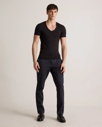 Soft Stretch V-Neck Undershirt (3-Pack) - US 4923
