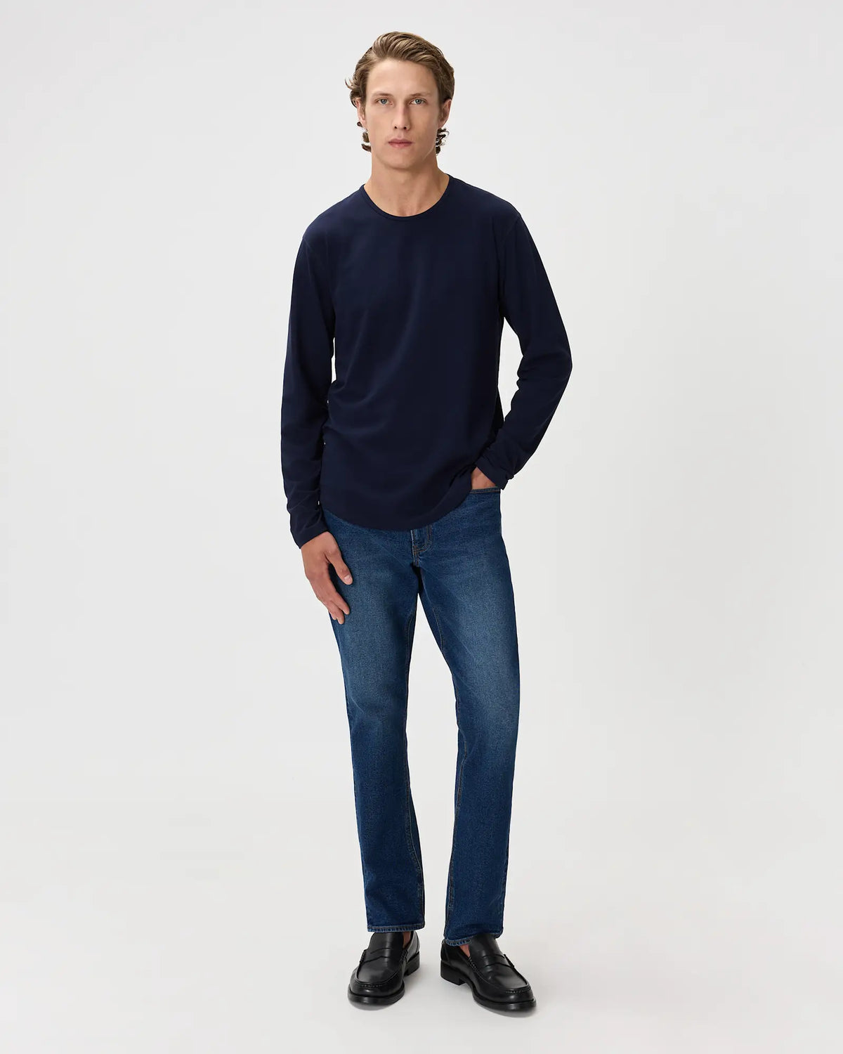 Flex Curve Long Sleeve Tee (3-Pack) - US 6499