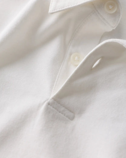 100% Organic Sueded Jersey Polo - US 8307