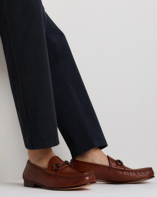Calfskin Leather Horsebit Loafer - US 9451