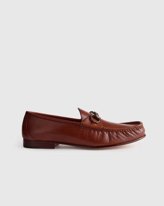 Calfskin Leather Horsebit Loafer - US 9451