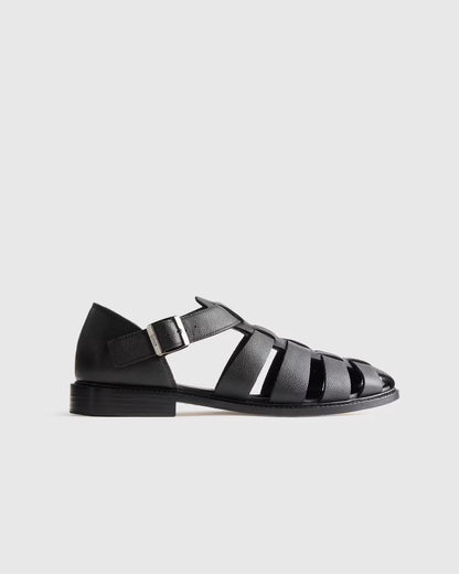 Calfskin Leather Fisherman Sandal - US 8816