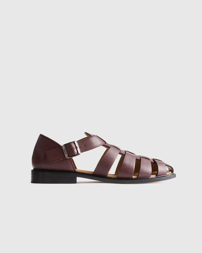 Calfskin Leather Fisherman Sandal - US 5888