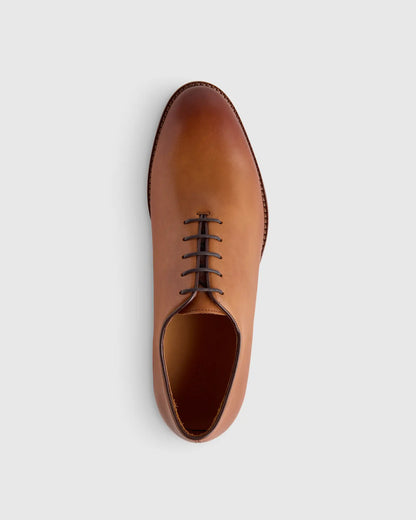 Calfskin Leather Plain Toe Oxford - US 2075