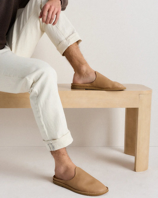 Italian Leather Mule Slip-On - US 5073