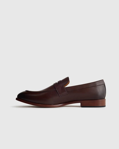 Calfskin Leather Penny Loafer - US 0325