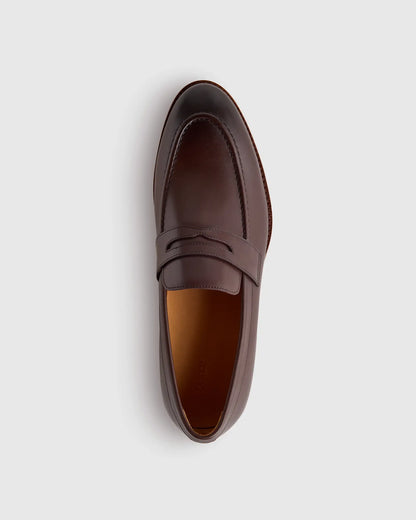 Calfskin Leather Penny Loafer - US 0325