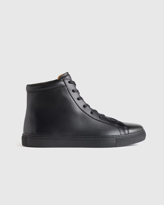 Italian Leather High Top Everyday Sneaker - US 7401