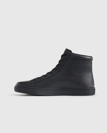 Italian Leather High Top Everyday Sneaker - US 7401