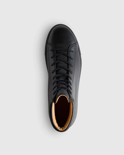 Italian Leather High Top Everyday Sneaker - US 7401