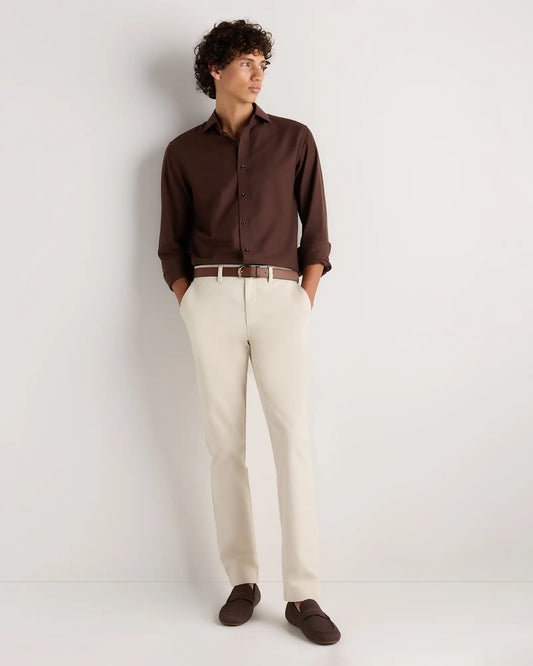 Organic Cotton Stretch Chino Pants - Slim - US 1192