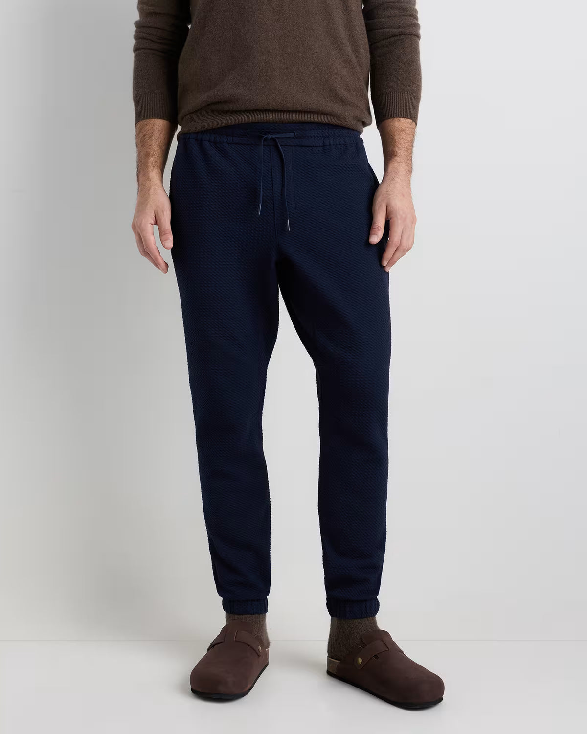Waffle Knit Joggers - US 8052