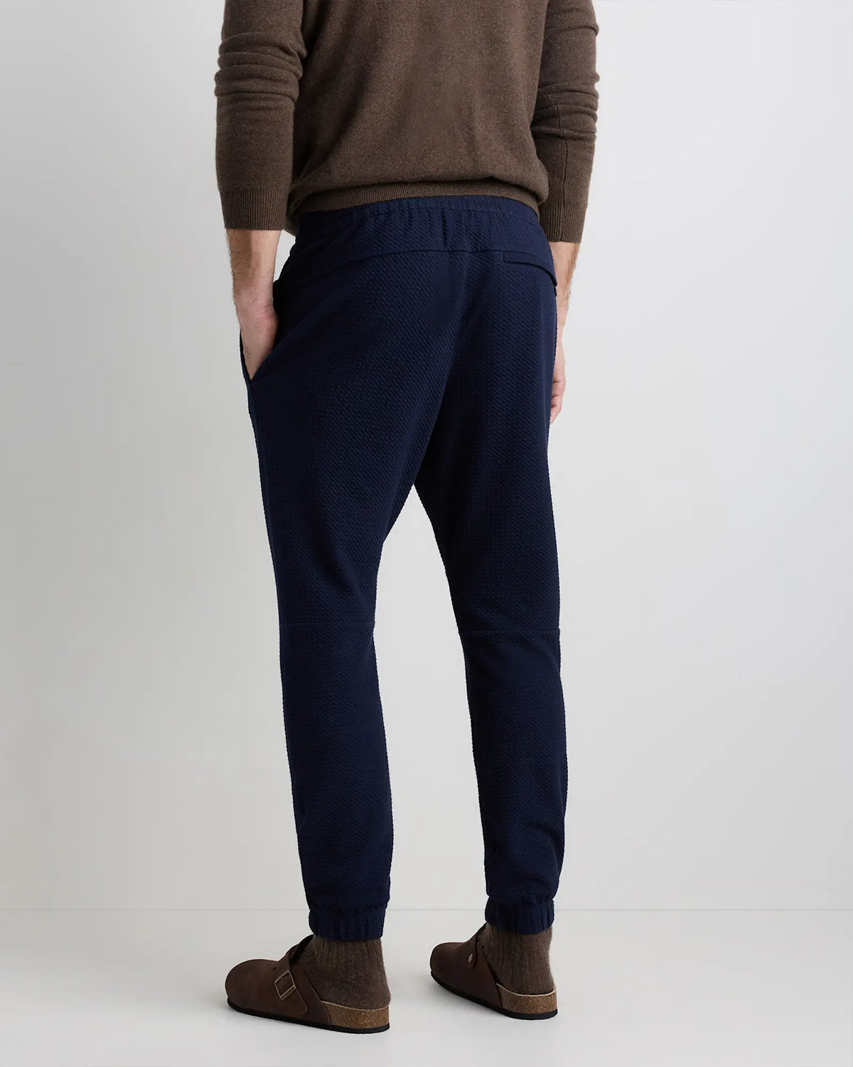 Waffle Knit Joggers - US 8052