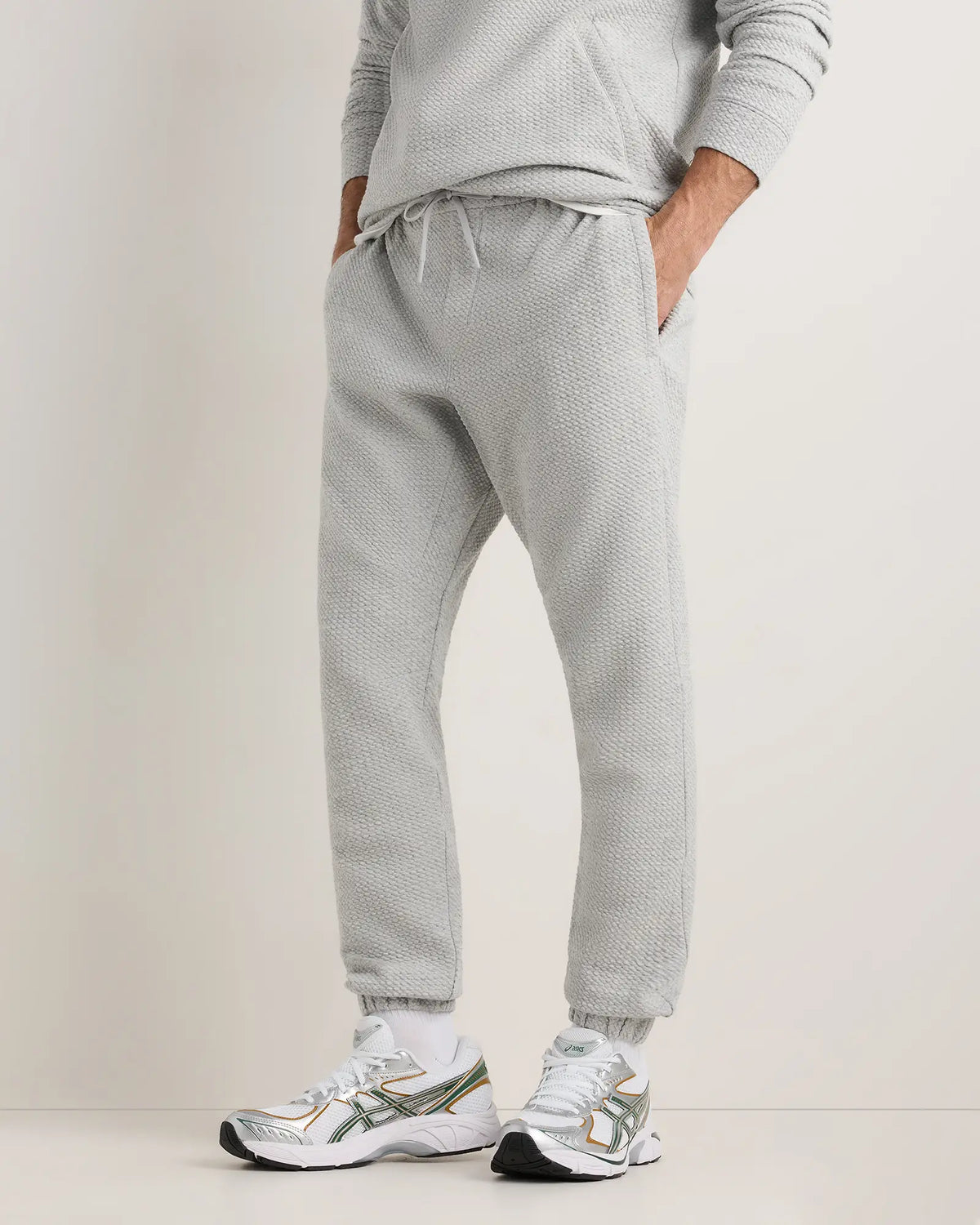 Waffle Knit Joggers - US 4433