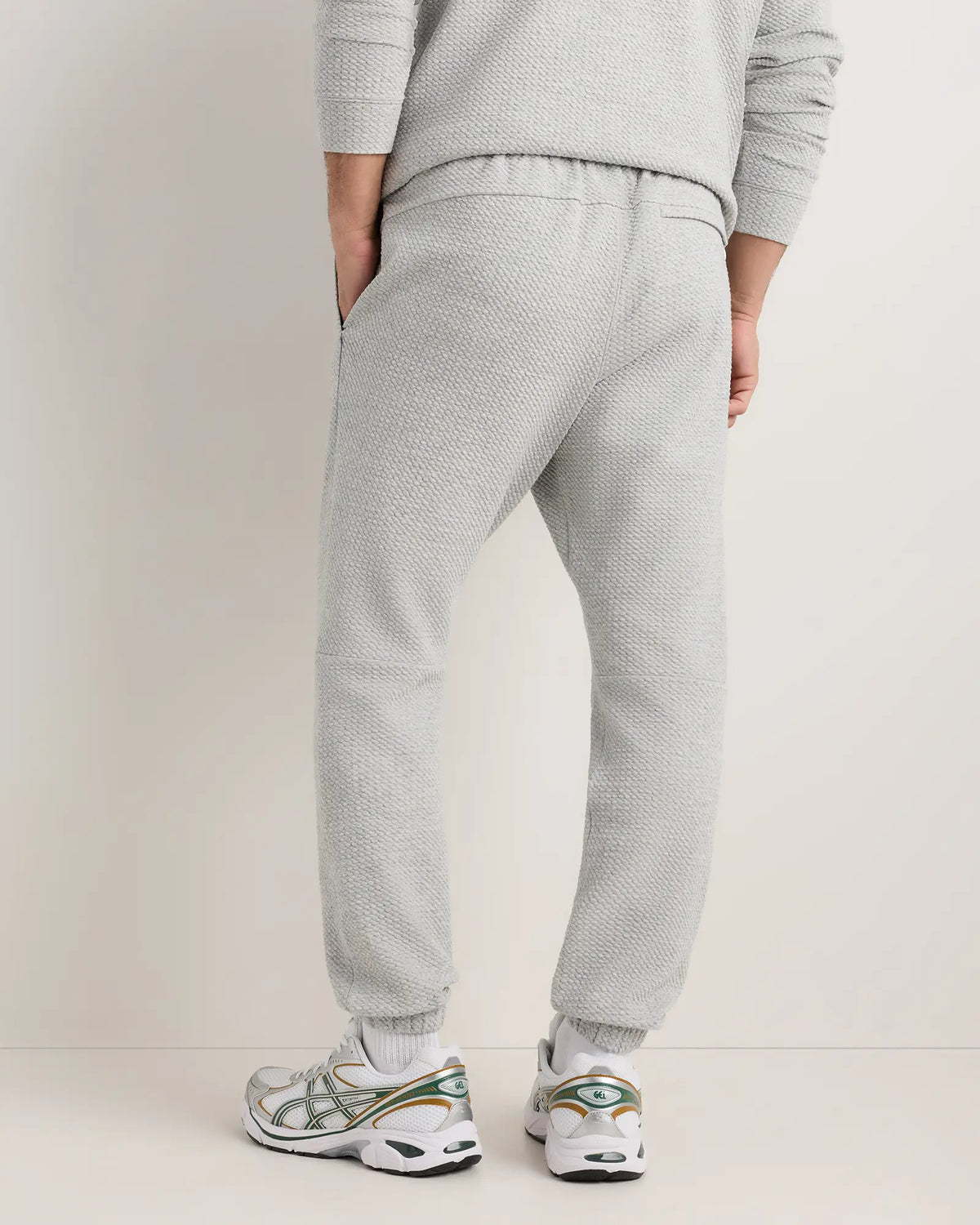 Waffle Knit Joggers - US 4433