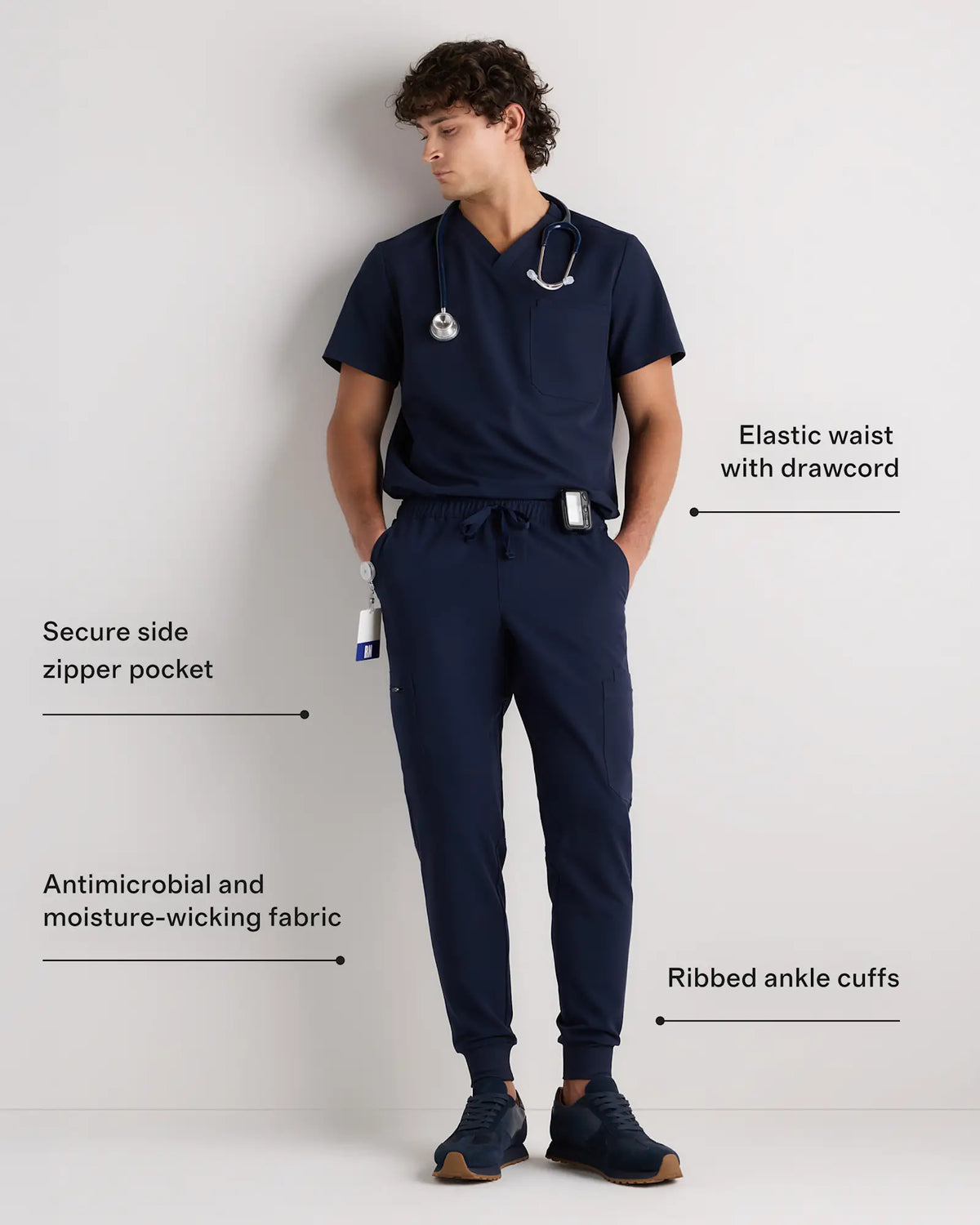AeraFlex Scrub Joggers - US 9517