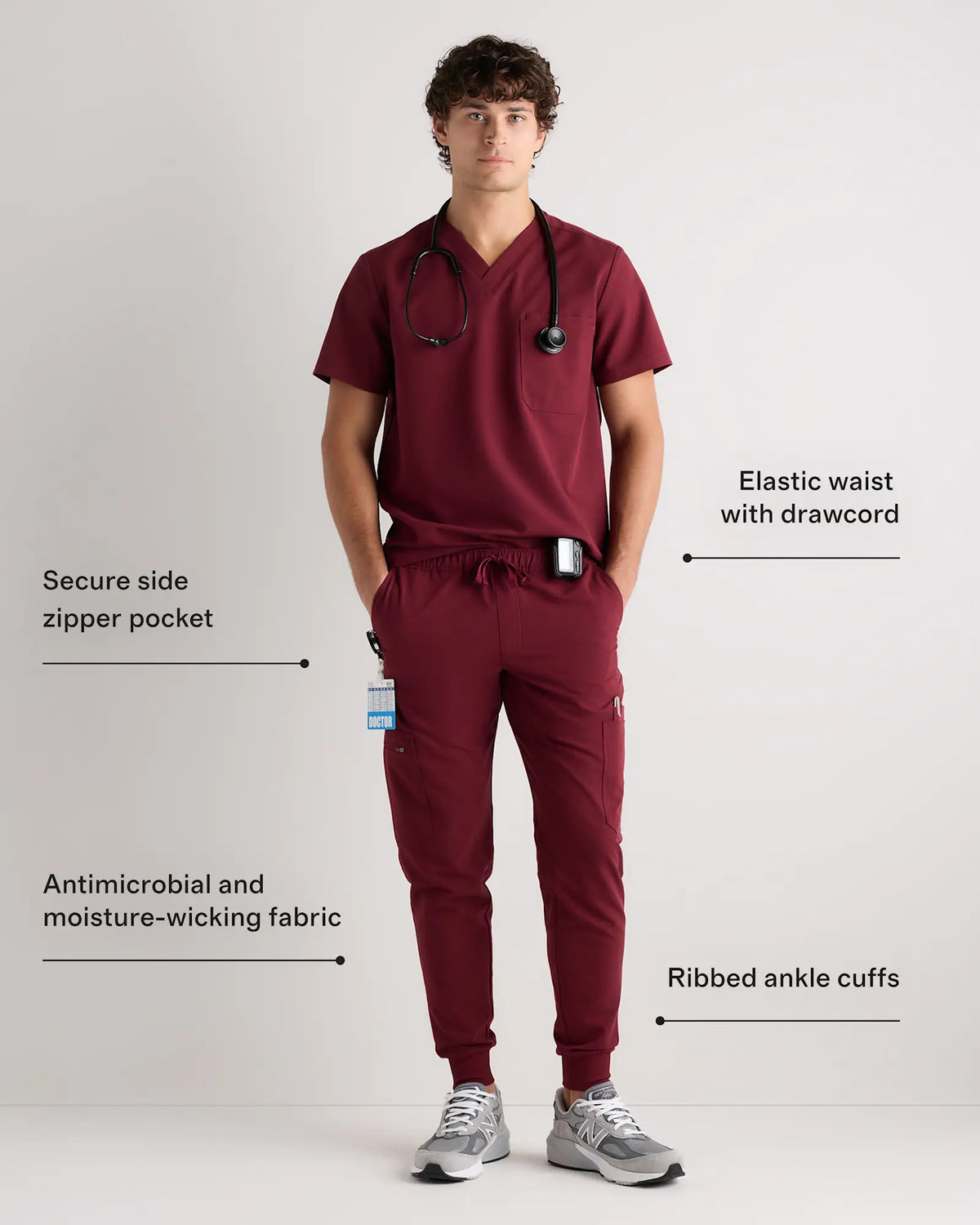 AeraFlex Scrub Joggers - US 0036