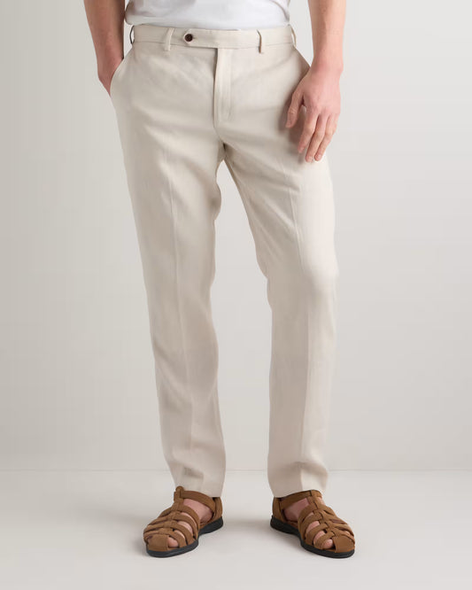 100% European Linen Tailored Dress Pants - US 4737