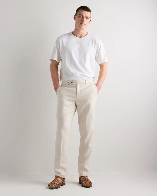 100% European Linen Tailored Dress Pants - US 4737