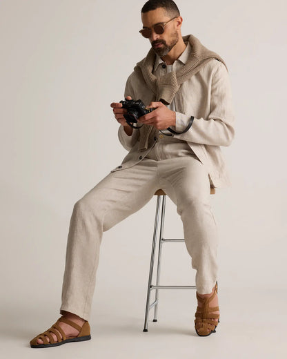 100% European Linen Pants - US 7431