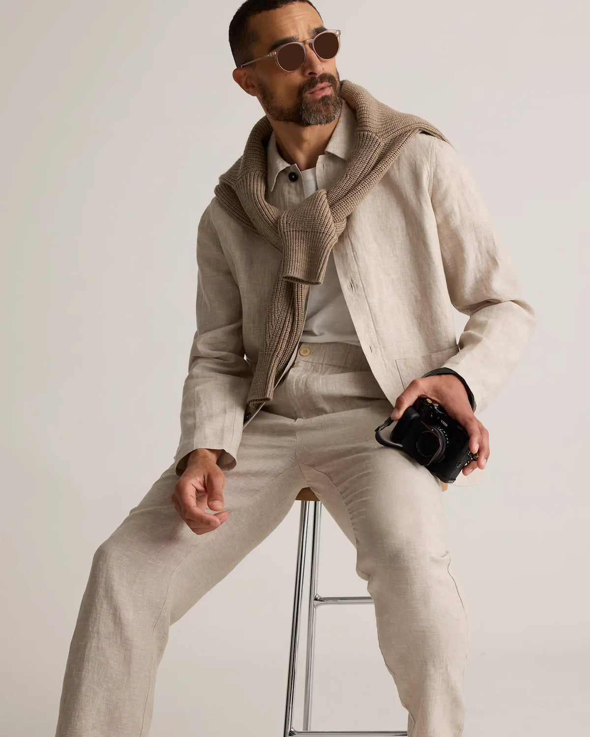 100% European Linen Pants - US 7431