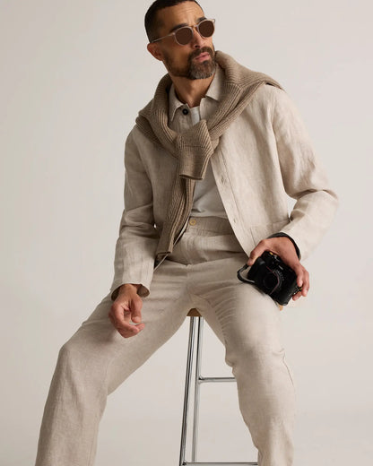 100% European Linen Pants - US 7431
