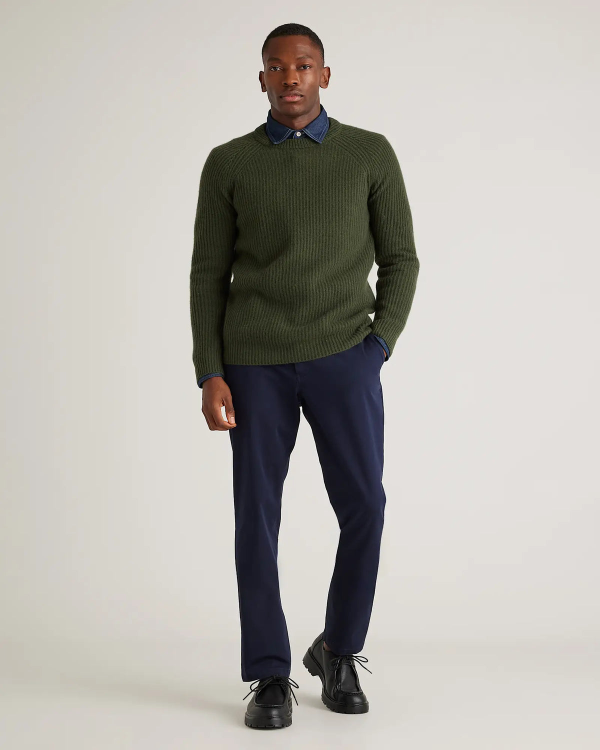 Organic Cotton Stretch Chinos - US 8596
