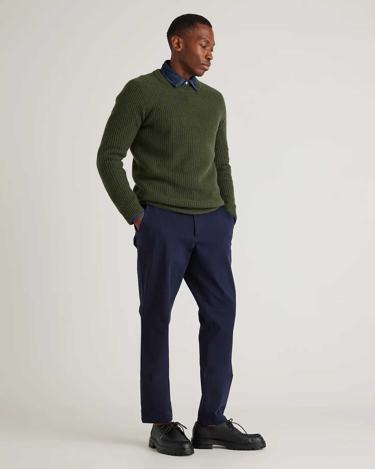 Organic Cotton Stretch Chinos - US 8596
